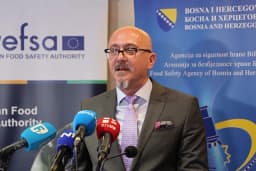 dr. sc. Sanin Tanković, direktor Agencije za sigurnost hrane Bosne i Hercegovine